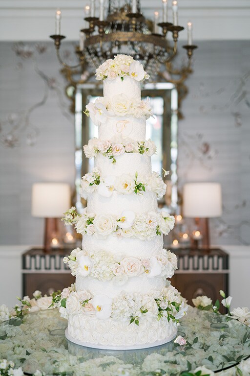 Flowers for Wedding Cake in Tyler tx